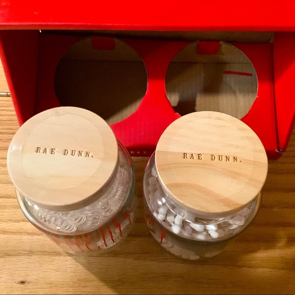 Rae Dunn Naughty & Nice Glass Jar Set - Picture 3 of 4